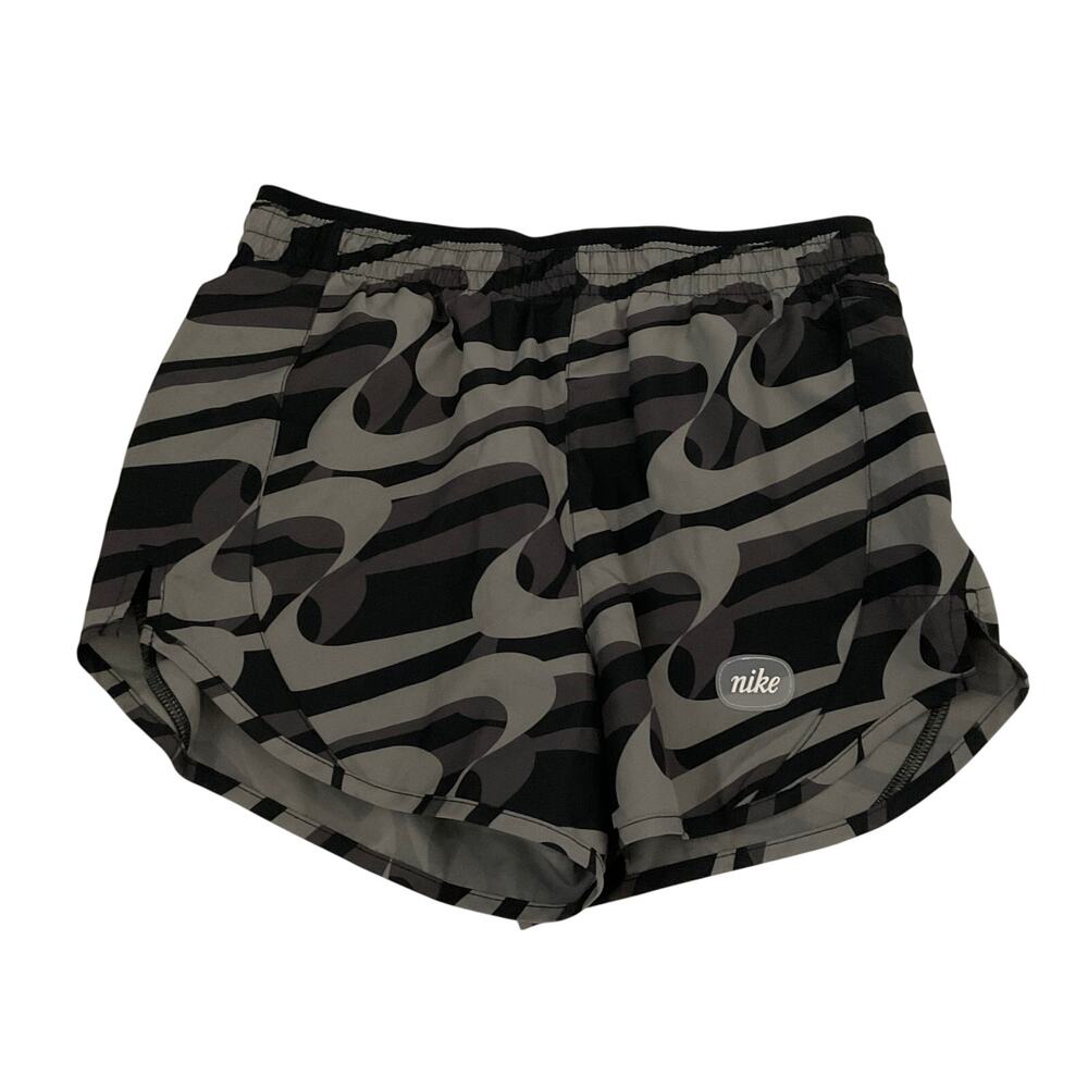 Nike Women’s Dri-Fit Icon‎ Clash Tempo Luxe Allover Print Running Shorts - XS